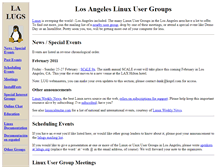 Tablet Screenshot of lalugs.org